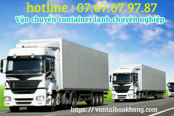 Chuyển hàng container lạnh