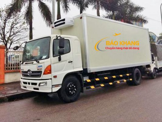 xe chuyển hàng đông lạnh tại tiền giang