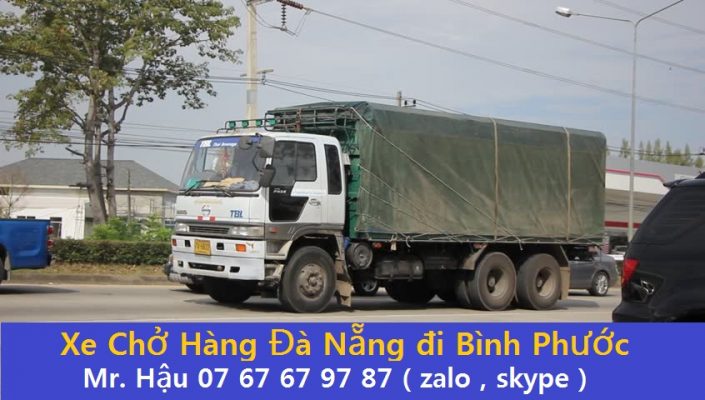 Xe Chuyển Hàng Đà Nẵng đi Bình Phước