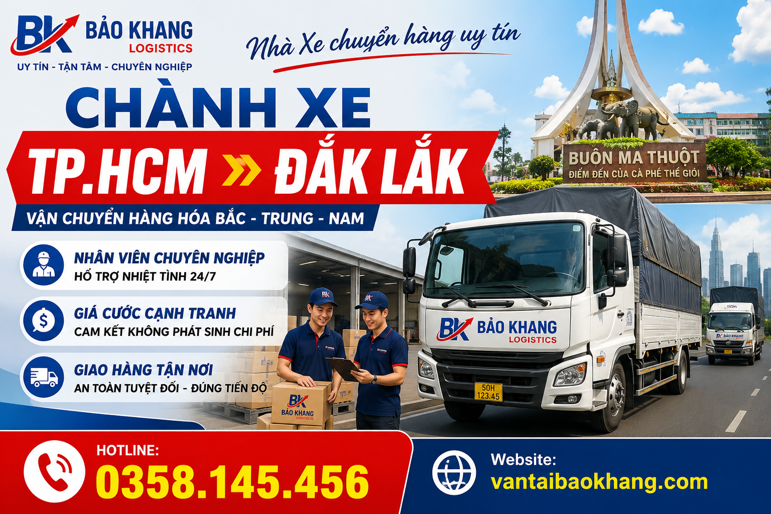 chành xe TP.HCM đi Đắk Lắk